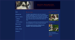 Desktop Screenshot of majormalamutes.com